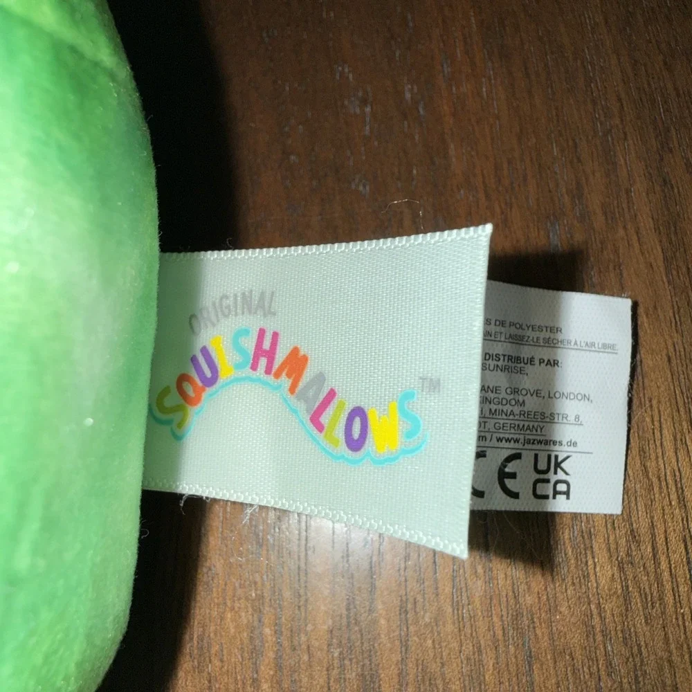 Squishmallows Lena Green Pink Guava‎ Cute Squishy Plush Stuffed Animal Toy 5